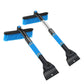 Car Cleaning Brush Ice Scraper Detachable Snow Shovel Brush Dust Remove Brush Auto Windshield Extendable Snow Brush Foam Handle