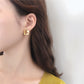Twisted Ribbon Studs Jewelry Fashion Earrings for Girls Party Birthday Gift