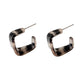Graphic Pattern Hoop Dangle Earring Exquisite Fashion Drop Earrings For Women