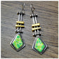 Women's Long Earrings With Turquoise High-End Earrings