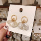 Faux Pearl Shell Drop Earrings Cute Dangle Earrings Women Jewelry Gift for Her