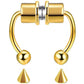 Stainless Steel Magnet False Nose Ring Horseshoe Ring