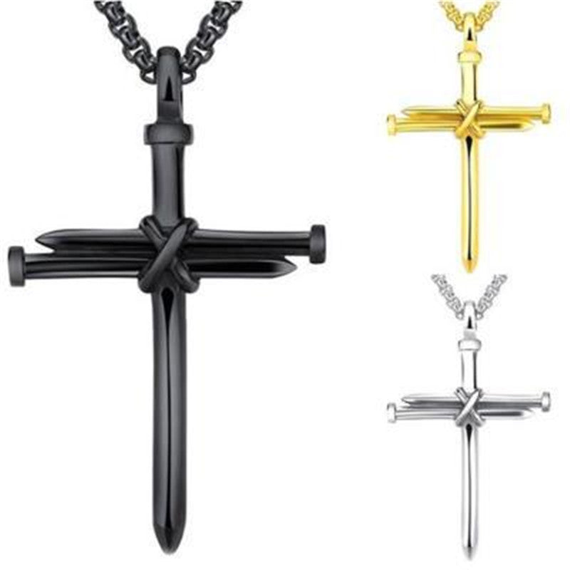 Stainless Steel Titanium Steel Alloy Nail Necklace