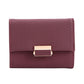 Women's Compact Card Holder with Large Capacity and Multiple Card Slots