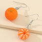 Mandarin Design Drop Ear Dangle Fashion Earrings for Women Party Jewelry Gift