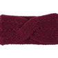 Acrylic Thick Wool Knitted Headband Diagonally Crossed Hair Accessories For Women