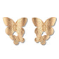 Textured Butterflies Dangle Earrings Jewelry Accessories Girls Fashion Accessory