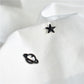 Black Planet Star Stud Earrings Women Jewelry Mom Gift Everyday Wear Earrings