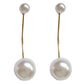 Simple Imitation Pearl Drop Earrings Cute Dangle Earrings Women Jewelry Gift for Her