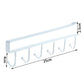 Wrought Iron Cabinet Storage Rack Free Punching Multi-function Row Hook