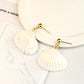 Shell Design Dangle Earrings Cute Summer Earring Jewelry Gift for Her