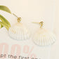 Shell Design Dangle Earrings Cute Summer Earring Jewelry Gift for Her