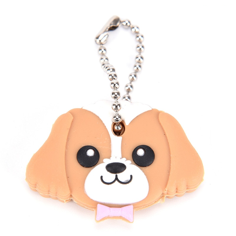 Soft Plastic Key Cover Cartoon Three-dimensional Lock Cover