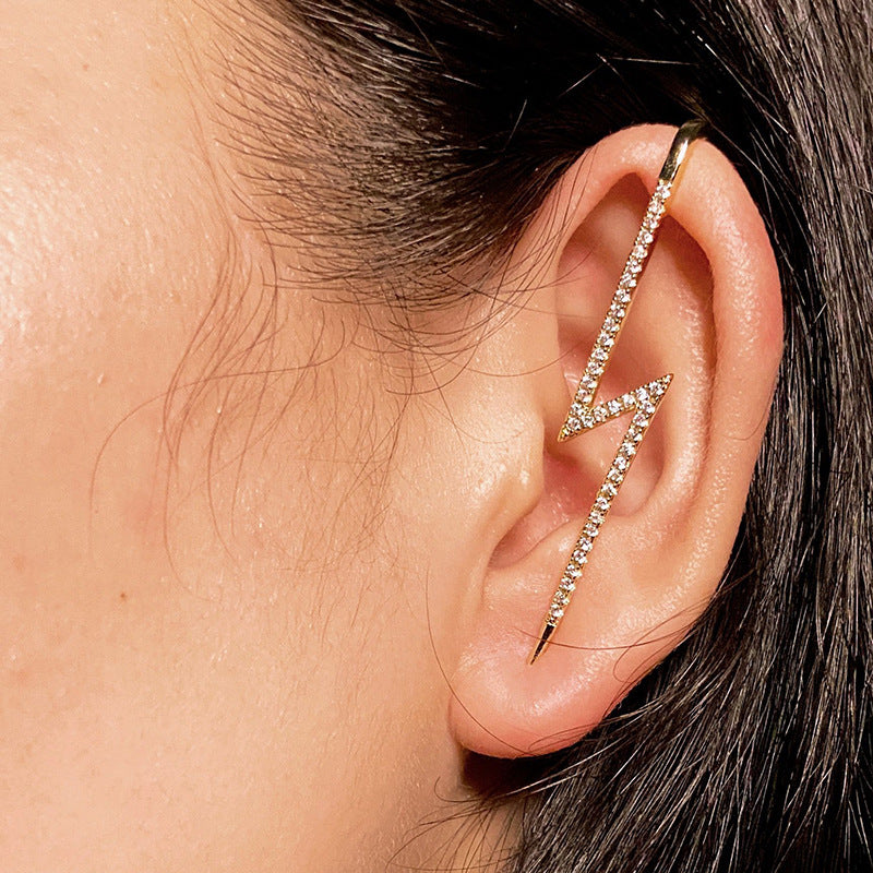 Temperament Cold Wind Piercing Ear Acupuncture Ring