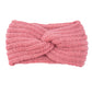 Knitted Cross Headband Ear Protection Braided Headband