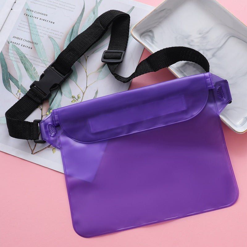 Three-layer Sealed Waterproof Waist Bag PVC