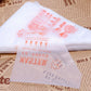 100pcs Disposable Pastry Bags Icing Cake Cream Decoration Food Preparation Bag