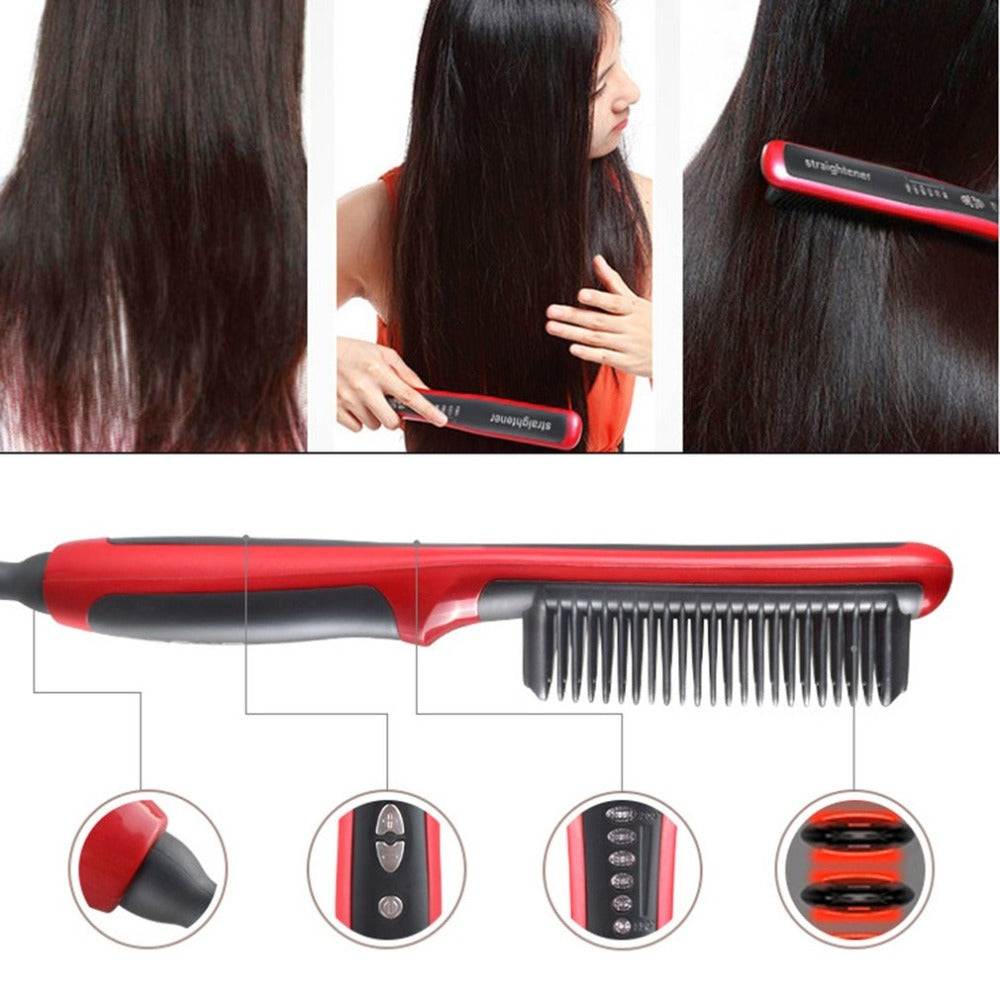 Straight hair comb