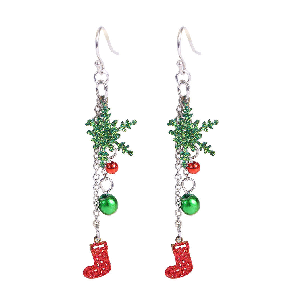 Christmas earrings