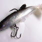 Black and white sea bass killer fish T soft package lead fish fish 14 grams 8 cm lures perch designed to kill soft bait