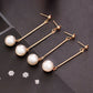 Imitation Pearl Pendant Dangle Fashion Drop Earrings Women Girls Ear Studs
