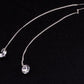 Korean style super long light earrings