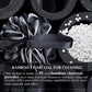 Black bamboo charcoal fiber bath ball