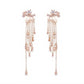 Shining Star Tassel Earrings Back Hanging Exquisite Earrings