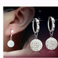 Crystal Design Ball Pendant Jewelry Fashion Dangle Earrings for Girls Party Birthday Gift