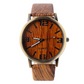 Wood Grain  Style Wrist Watch