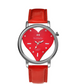 Hollow watch heart shape