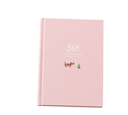 Schedule This Hardback Color Set  Inside Notebook