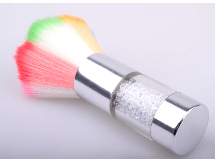 Water Drill Metal Handle Petal Type Nail Brush