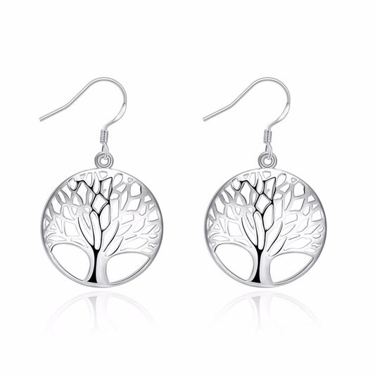 Tree Pendant Jewelry Fashion Dangle Earrings for Girls Party Birthday Gift