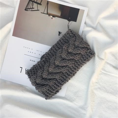 Cute Girly Knitted Wool Headband Hair Accessories Women