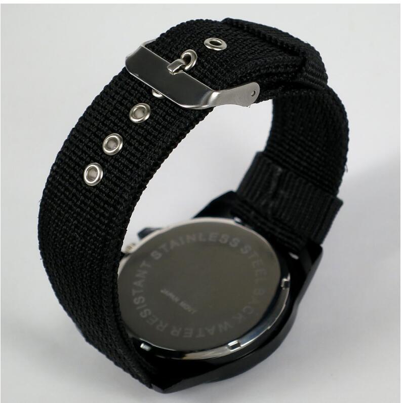 Cloth Belt Weaving Belt Military Watch Sea and Land Air Force Movement Quartz Military Watch