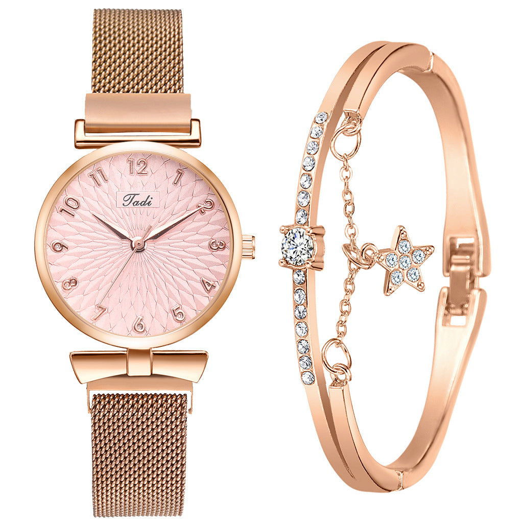 Fashion Mesh Strap Ladies Quartz Watch