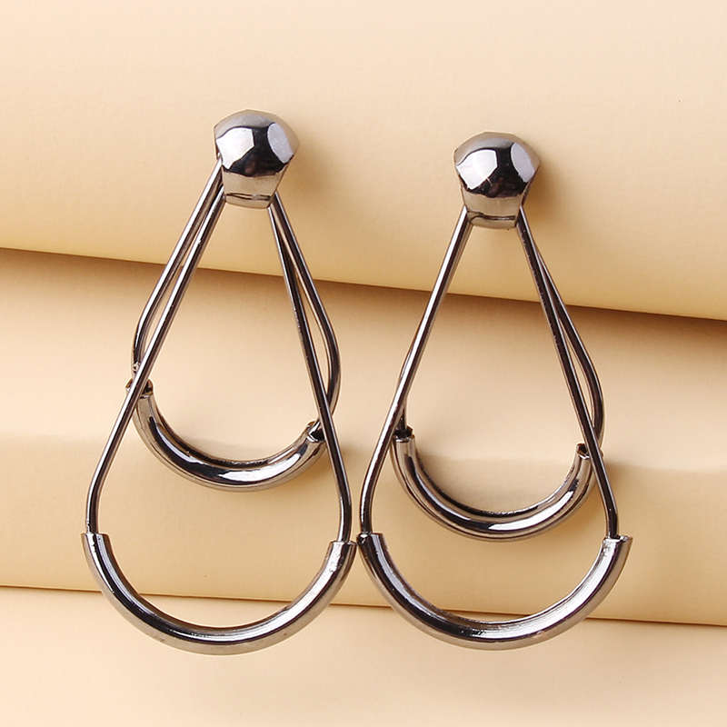 Swing Shape Ear Drop Earrings Dangle Women Fashion Jewelry Gift for Her