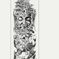 Waterproof full arm tattoo sticker