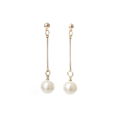 Imitation Pearl Pendant Dangle Fashion Drop Earrings Women Girls Ear Studs
