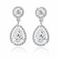 Luxury Tear Drop Dangling Drop Earrings Women Girls Gifts Jewelry Accessories