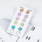 6pairs Glitter Sparkle Stud Earrings Women Jewelry Mom Gift Everyday Wear