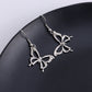 Hollow Butterfly Charm Ear Jewelry Fashion Dangle Earrings for Girls Party Birthday Gift