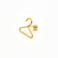 Stainless Steel Studs Hanger Shaped Body Piercing Hypoallergenic