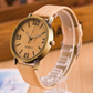 Fashion Wood Grain Watch Four Figures Men And Women Popular Wood Watch
