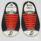 16pcs  Silicone Shoelaces Elastic Shoe Laces