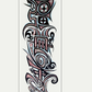 Waterproof full arm tattoo sticker