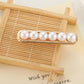 Slip-on Pearl Bow Hair Clip