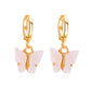 Women's Fashion Colorful Acrylic Butterfly Earrings