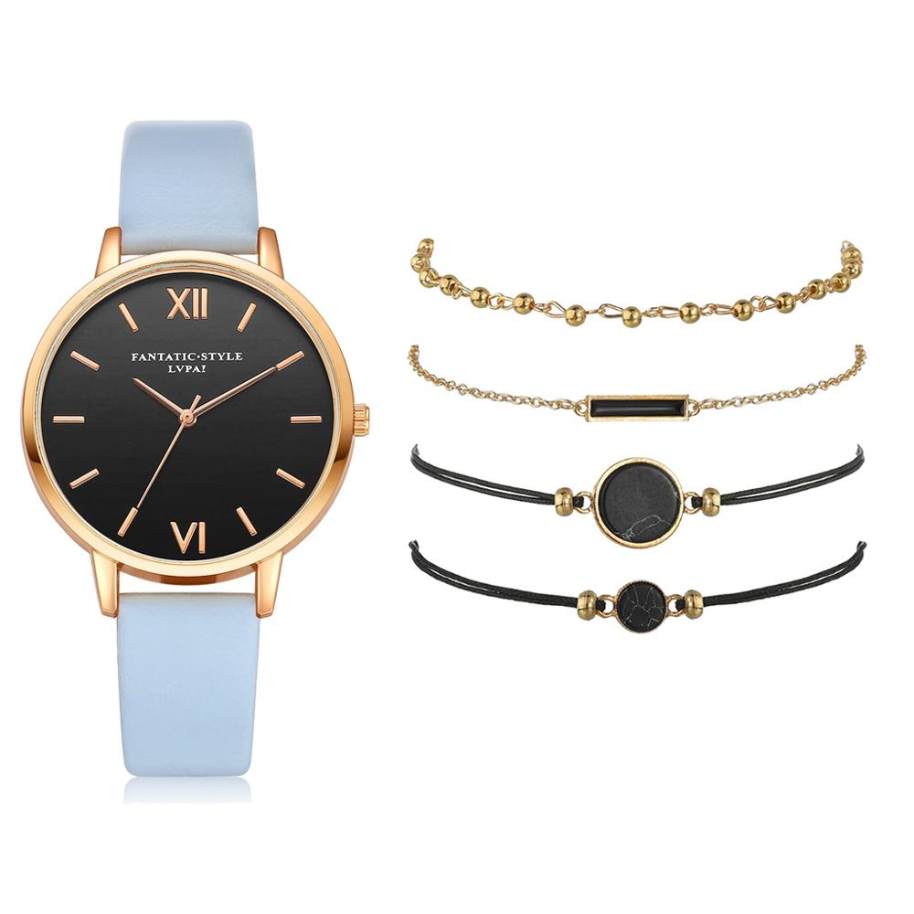 5-piece quartz watch